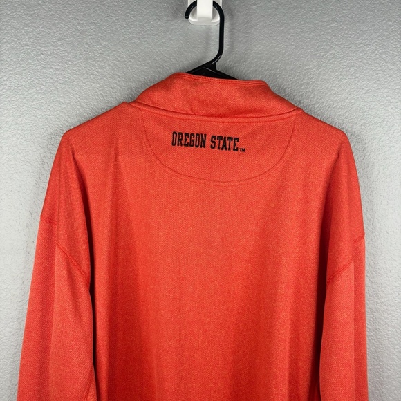 Oregon State Beavers Men's 1/4 Zip Sweater - Picture 10 of 12